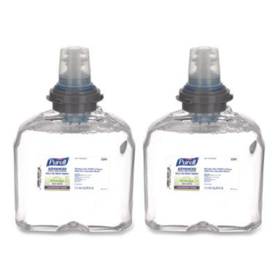 Advanced Hand Sanitizer Green Certified TFX Refill Foam 1200 mL Fragrance-Free 2/Carton 539102