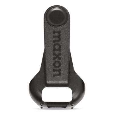 maxon® Replacement Swivel Belt Clip, 1 x 0.2 x 1.5, Polycarbonate, Black