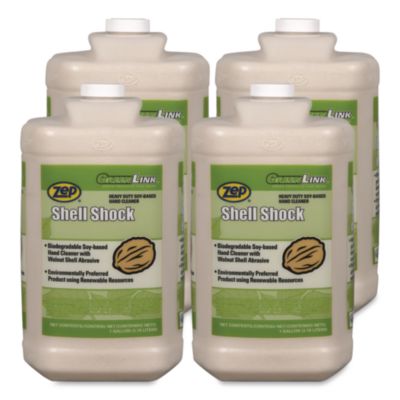 Zep® Shell Shock Heavy Duty Soy-Based Hand Cleaner, Cinnamon Scent, 1 gal, 4/Carton