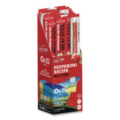 Field Trip® Pepperoni Recipe Meat Stick, 1 oz Stick, 24/Box
