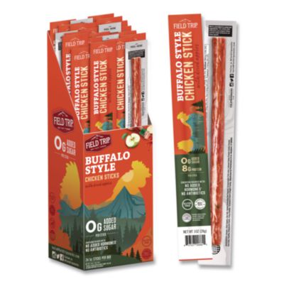 Field Trip® Buffalo Style Chicken Meat Stick, 1 oz Stick, 24/Box