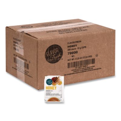 Flavor Fresh® Honey Cups, 12 g, Single Serving, 200/Carton