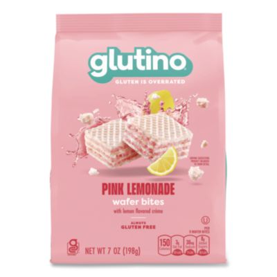 Glutino® Gluten Free Pink Lemonade Wafer Bites, 7 oz Bag