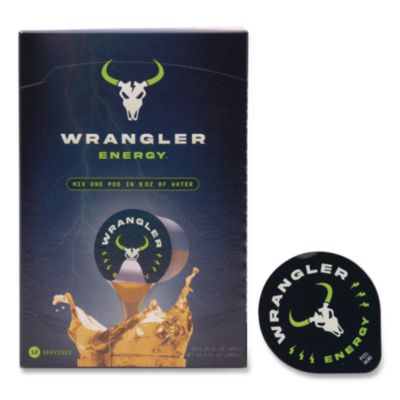 Java House® Wrangler Liquid Energy Pods, 1.35 oz Pod, 12/Box