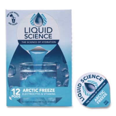 Java House® Liquid Science Sugar-Free Hydration Pods, Arctic Freeze, 1.35 oz Pod, 12/Box