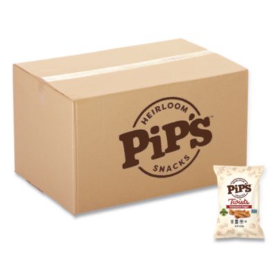 Pip's Heirloom Snacks™ Gluten Free Cinnamon Sugar Twists Gluten Free Cinnamon Sugar Twists, 1 oz Bag, 24/Carton