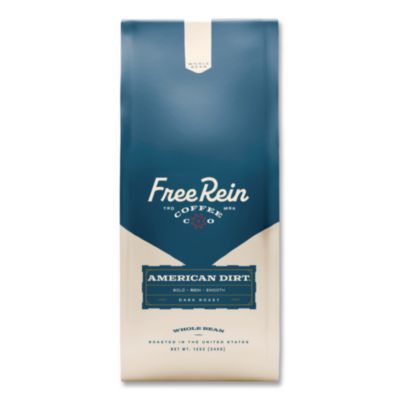 Free Rein American Dirt Whole Bean Coffee American Dirt Whole Bean Coffee, 12 oz Packet