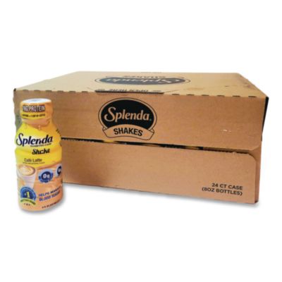 Splenda® Diabetes Care Sugar-Free Shake, Cafe Latte, 8 oz Bottle, 24/Carton