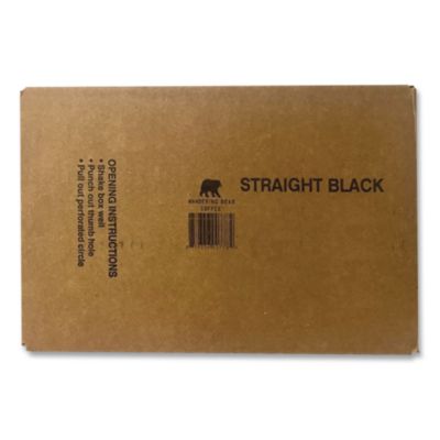 WANDERING BEAR® Straight Black Cold Brew Coffee, 3 gal Tap Box