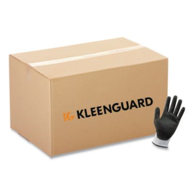 Kleenguard+G60+ANSI+Level+2+Gloves+White%2fBlk+Small+12+Pairs+38689
