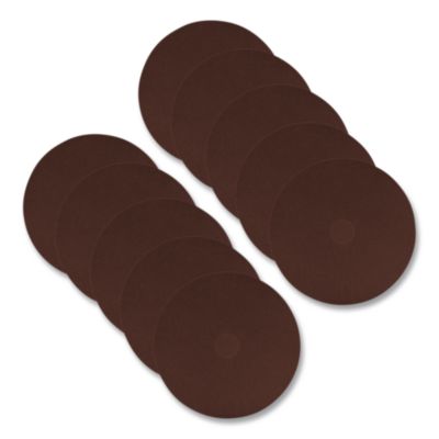 Americo® EcoPrep EPP Specialty Pads, 13", Maroon, 10/Carton