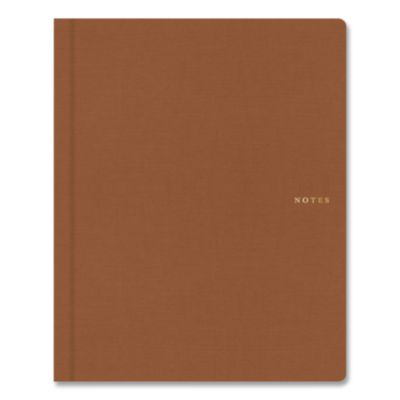 Blue Sky® Bespoke Letterpress Hardcover Notebook, Terracotta Cover, (150) 10 x 8 Sheets