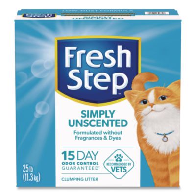Fresh Step® Simply Unscented Clumping Litter, 25 lb Box