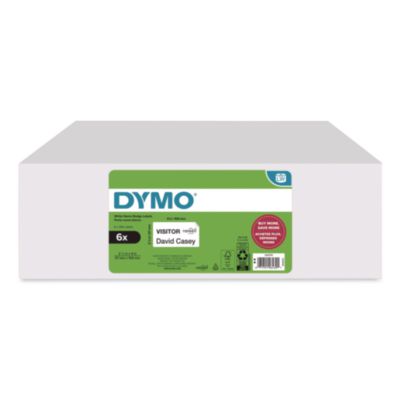 DYMO® LabelWriter Shipping Labels, 2.25" x 4", White, 250/Roll, 6 Rolls/Box