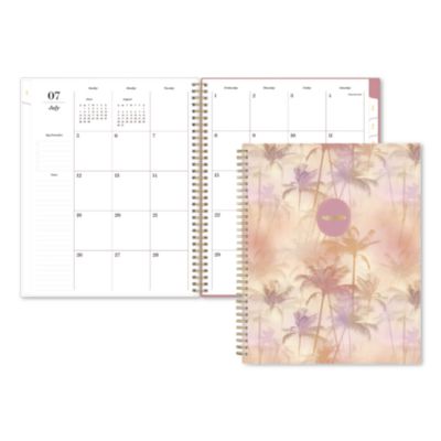 Blue Sky® Sincerely Jules Kentia Academic Year Weekly/Monthly Planner, 11 x 8, Multicolor Cover, 12-Month (July to June): 2026 to 2027