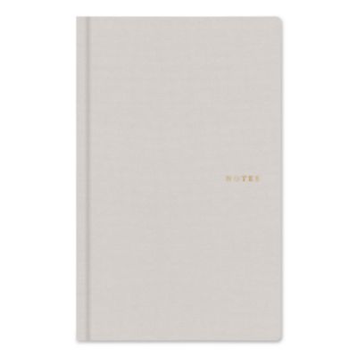 Blue Sky® Bespoke Letterpress Business Notebook, Dove Gray Cover, (150) 8 x 5 Sheets