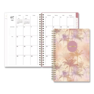 Blue Sky® Sincerely Jules Kentia Academic Year Weekly/Monthly Planner, 8 x 5, 12-Month (July to June): 2026 to 2027