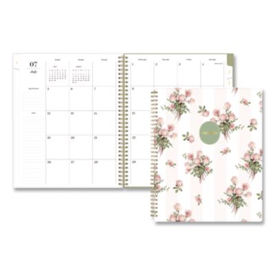 Blue Sky® Sincerely Jules Anoura Sage Weekly/Monthly Planner, 11 x 8, 12-Month (July to June): 2026 to 2027