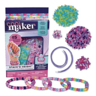 Cool Maker™ Stack'd Heishi Expansion Pack Bead Kit Stack'd Heishi Expansion Pack Bead Kit, Ages 7 and Up, 1,340 Pieces