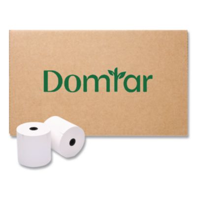 Domtar Thermal POS Receipt Rolls Thermal POS Receipt Rolls, 3.13" x 230 ft, White, 50/Carton