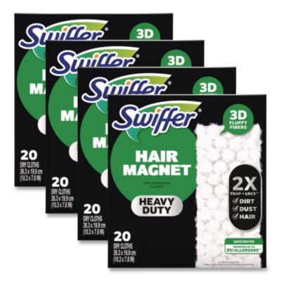 Swiffer Sweeper Dry Heavy Duty Cloth Refill Pad 20 Count