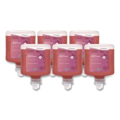 SC Johnson Professional® Refresh Foaming Hand Soap Manual Cartridge Refill, Rose Scent, 1 L, 6/Carton