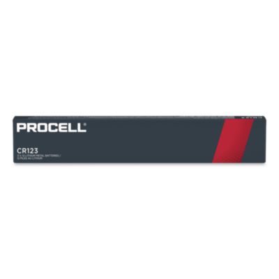 Duracell+Professional+Lithium+Batteries+CR123+For+Camera+3+V+12%2fBox+PL123BKD