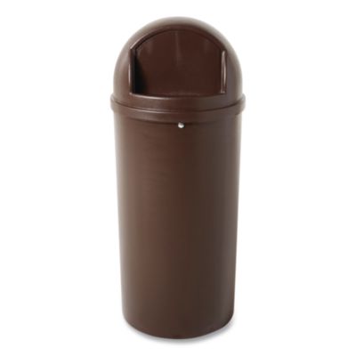 Marshal Classic Container 15 gal Plastic Brown FG816088BRN