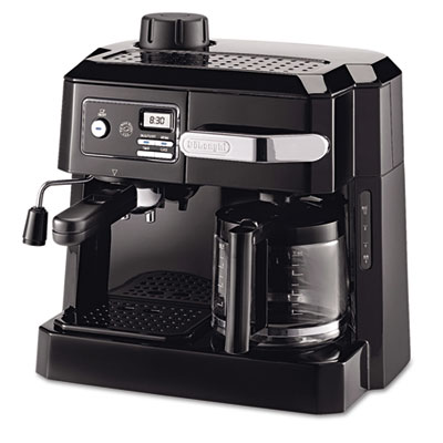 BCO320T Combination Coffee/Espresso Machine, Black/Silver