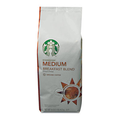Coffee, Breakfast Blend, Ground, 1lb Bag