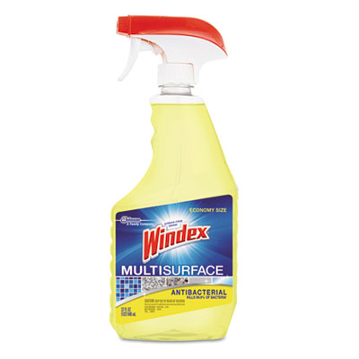 Antibacterial Multi-Surface Cleaner, 32oz Spray Bottle, 8/Carton