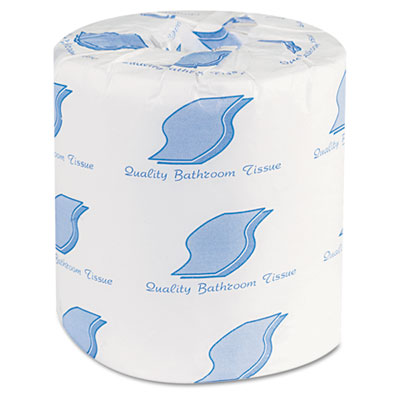 Bathroom Tissue, 1-Ply, 4 1/2 x 3, White, 1000 Sheets/Roll, 96 R