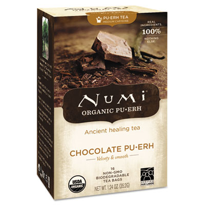 Organic Tea, Chocolate Puerh, 16/Box