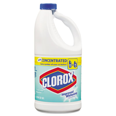 Concentrated Scented Bleach, Clean Linen, 64oz Bottle