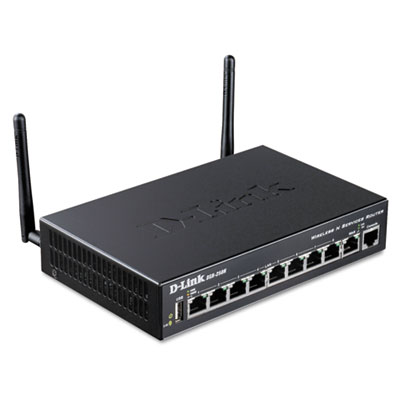 DSR-250N Wireless Services Router, 8 LAN/1 WAN, 25 VPN