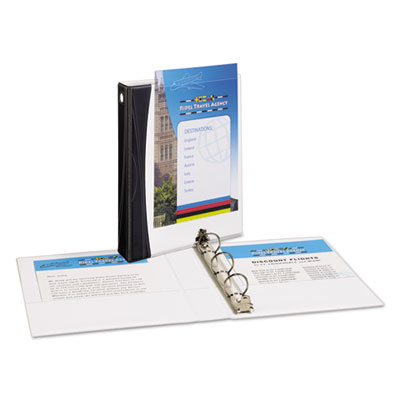 Mini Durable View Comfort Touch Binder, 5-1/2 x 8-1/2, 1" Round