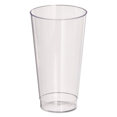 WNA Comet™ Smooth Wall Tumblers Comet Plastic Tumbler, Squat, 16 oz, Clear, 25/Pack, 20 Packs/Carton