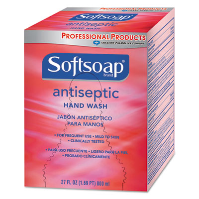 Antibacterial Hand Soap, 800 mL Refill Box, Red