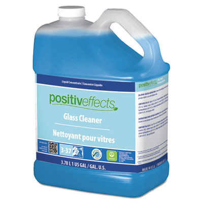 Charmin Positiveffects Glass Cleaner Unscented 1 gal Bottle 4/Carton 91113