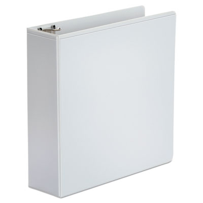 Economy Round Ring View Binder, 3 Rings, 3 Capacity, 11 x 8.5, White -  Office Express Office Products