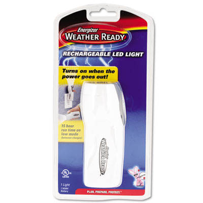 Rechargeable LED Flashlight, Silver/Gray