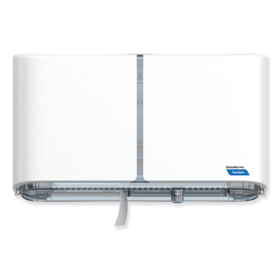 Tandem+Double+Roll+Jumbo+Bathroom+Tissue+Dispenser+20.5+x+5.56+x+12.02+White+C381