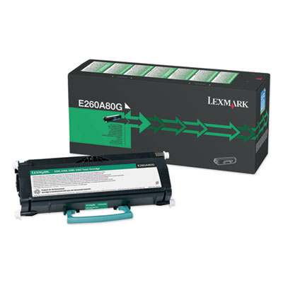 E260A80G Toner 3500 Page-Yield Black