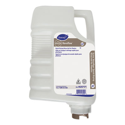 Diversey™ Suma® Suma Revoflow Quick Drying Rinse Aid, Unscented, 4 L Revoflow