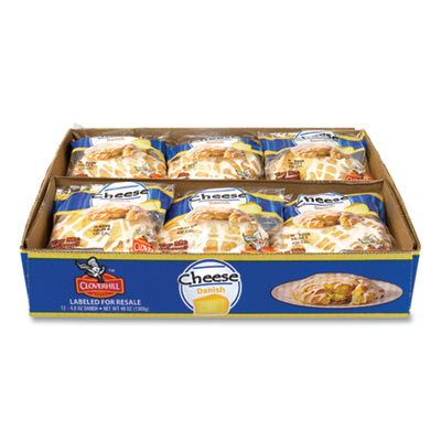 Cloverhill Bakery 0 Cheese Danish, 4 oz, 12/Box, Free Delivery in 1-4 Business Days (GRR90000172)