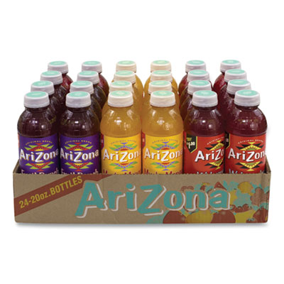 Arizona 74213 Juice Variety Pack, Fruit Punch/Mucho Mango/Watermelon, 20 oz Can, 24/Pack, Free Delivery in 1-4 Business Days (GRR90000104)