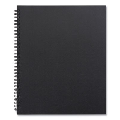 TRU RED™ Wirebound Soft-Cover Project-Planning Notebook Wirebound Soft-Cover Project-Planning Notebook, Project-Management Format, Black Cover, (80) 11 x 8.5 Sheets