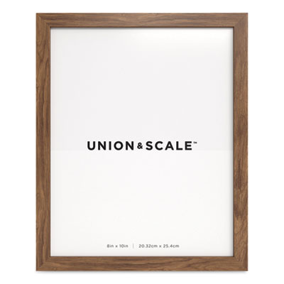 Union & Scale™ Essentials Wood Picture Frame Essentials Wood Picture Frame, 8 x 10, Espresso Frame