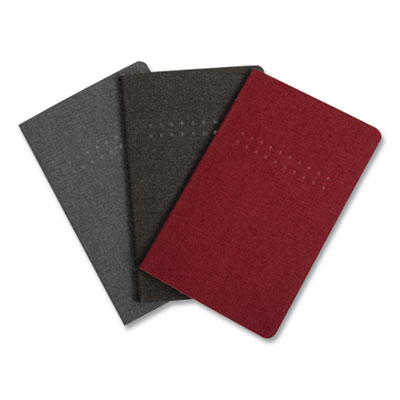 TRU RED™ Pocket Journal Pocket Journal, 1-Subject, Dotted Rule, Assorted Cover Colors, (48) 5.5 x 3.5 Sheets, 3/Pack