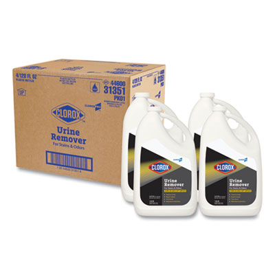 Clorox+Urine+Remover+for+Stains+and+Odors+128+oz+Refill+Bottle+4%2fCarton+31351